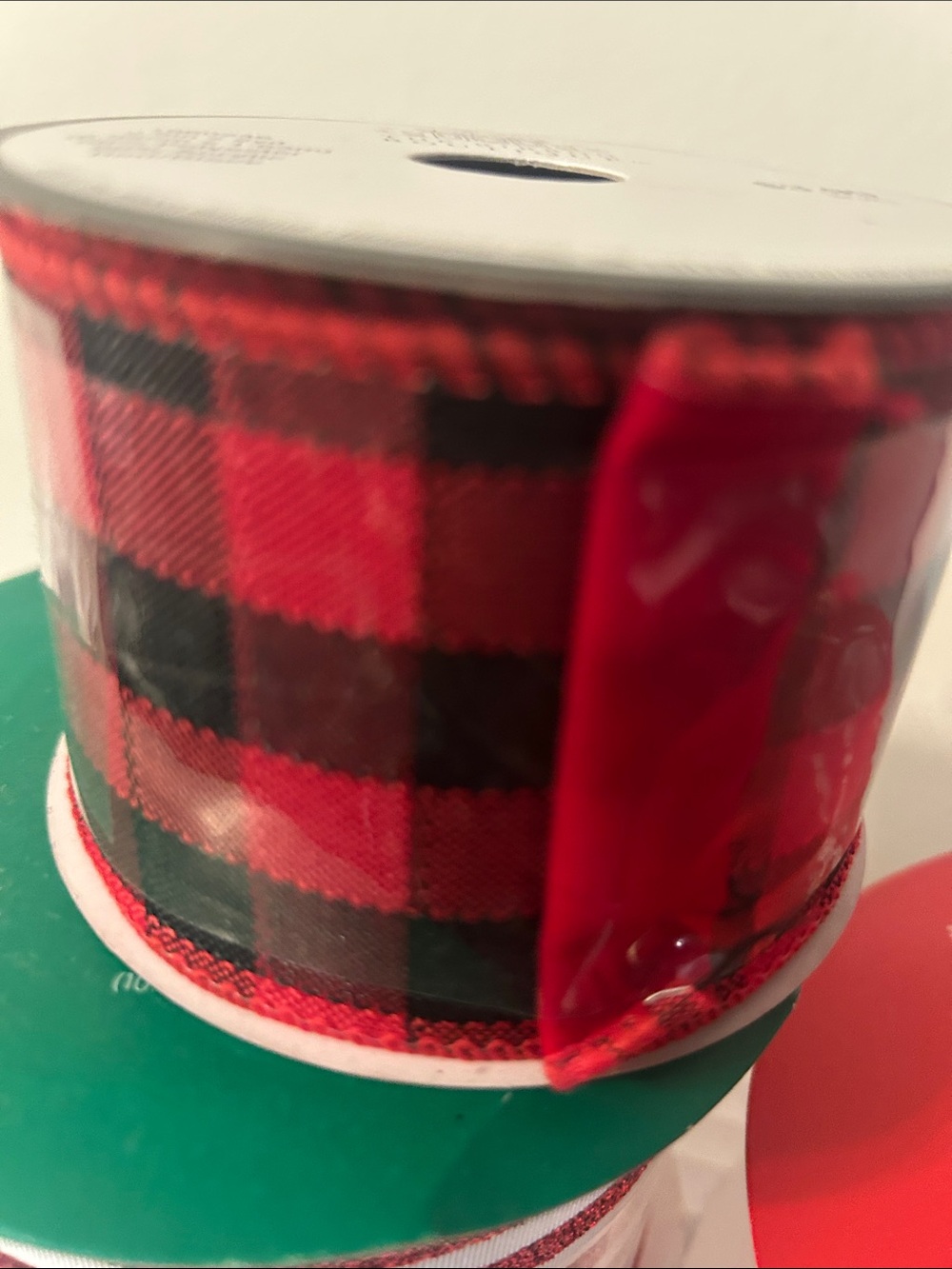 Festive Red Decorative Ribbon Bundle - Holiday Home - Picture 7 of 10